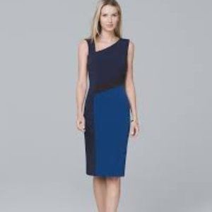 WHBM Asymmetrical Sheath Dress-00P